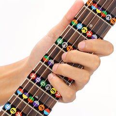 Guitar Fretboard Stickers Note Stickers for Beginners
