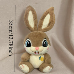 Valentine Bunny Plush Toy - Soft Stuffed Animal - Bedroom Decor Gift
