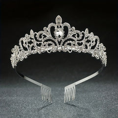 Rhinestone Crown Princess Crown Bridal Wedding Accessories