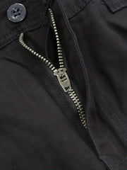 Men's Cargo Shorts Spring/Summer Plain Pocket Cotton