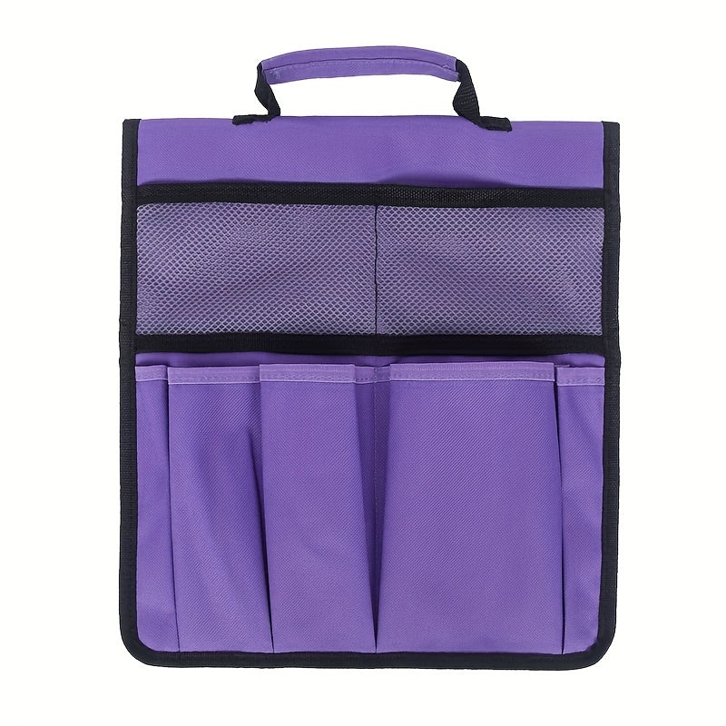 Canvas Garden Tool Storage Bag with Tent Peg Storage