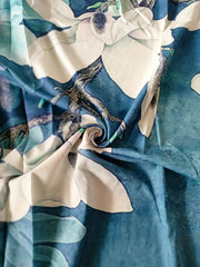 Floral Print Dress V Neck Short Sleeve Dress Casual Every Dress