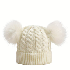 Kids Winter Sports Knitted Hat Warm Beanie