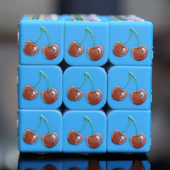 Cube 3D Relief Fruit Pattern Cube Blind 3rd Order Christmas