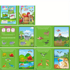 Water Drawing Book for Kids Reusable Coloring Book Sensory Toys