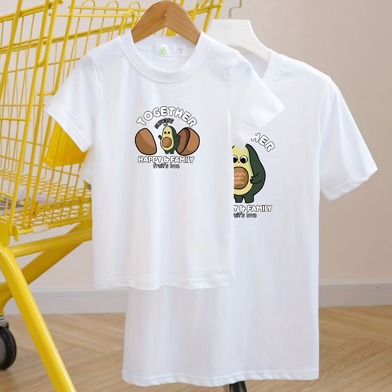 Family Matching Avocado Print T-shirts