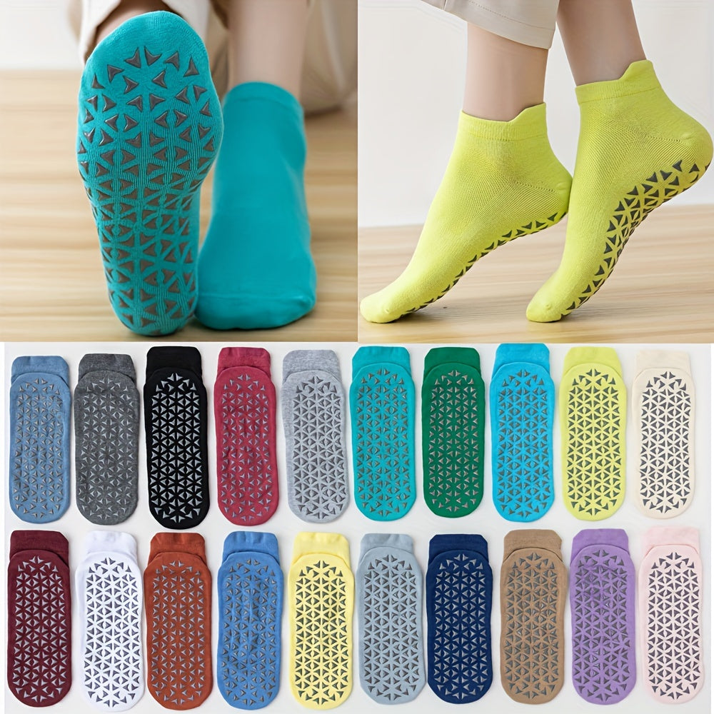 Women's Non slip Pilates Fitness Socks Mesh Breathable Sports Dance Yoga Socks