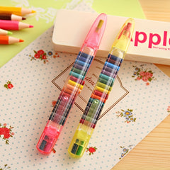 20 Colors Drawing Crayons Set Kids Coloring Graffiti Crayon