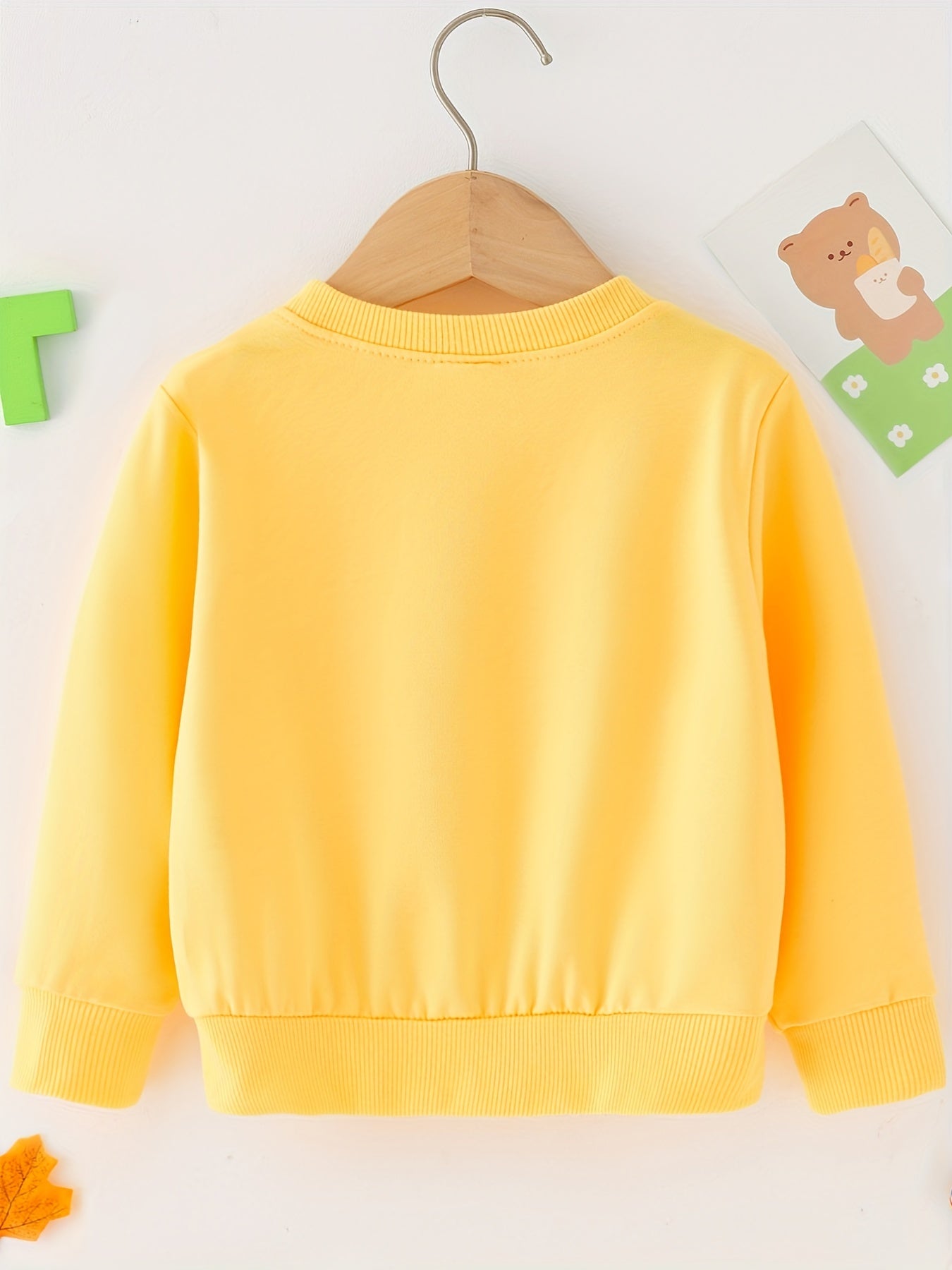 Playground Print Boys Casual Pullover Sweatshirt Long Sleeve Crew Neck Tops