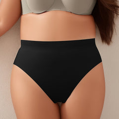 Women's Plus Seamless High Waisted Panty
