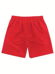 Men's Casual Beach Shorts Sports Swimming Trunks for Summer Vacation