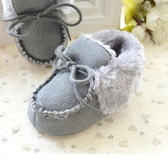 Soft Warm Lace Up Boots for Baby Boys