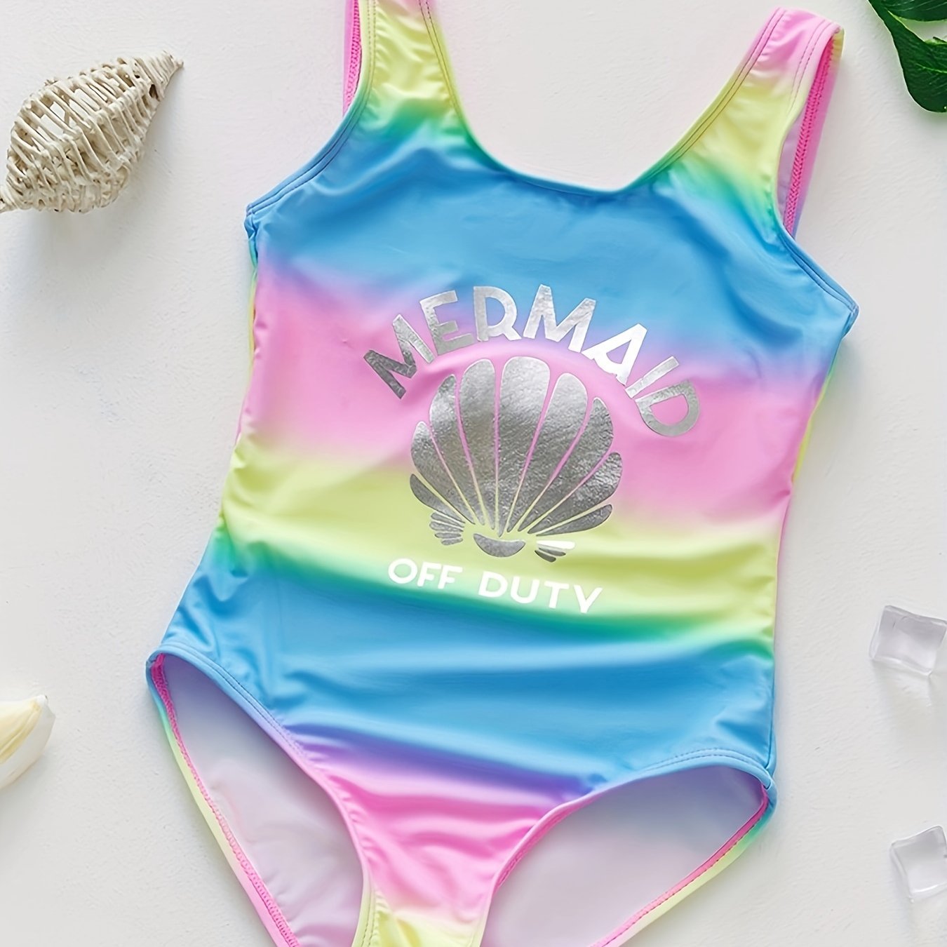 Toddler Girls Sleeveless One Piece Swimsuit Kids Summer Beach Bathing Suit