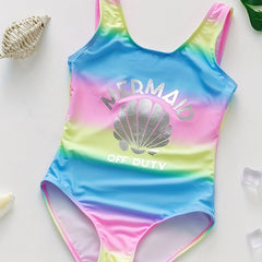Toddler Girls Sleeveless One Piece Swimsuit Kids Summer Beach Bathing Suit