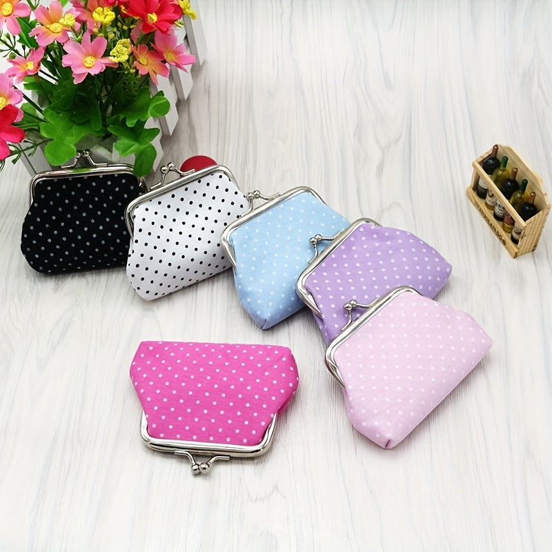 Girls Coin Purse Dot Coin Purse Bag Key Bag Birthday Gift
