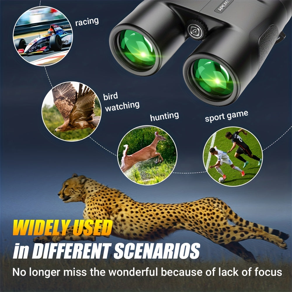 10x42 Binoculars For Adults Kids Bird Watching Travel Wildlife Sports Games