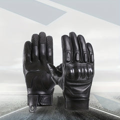 Windproof Warm Motorcycle Riding Gloves Touchscreen Full Finger Cold Resistant