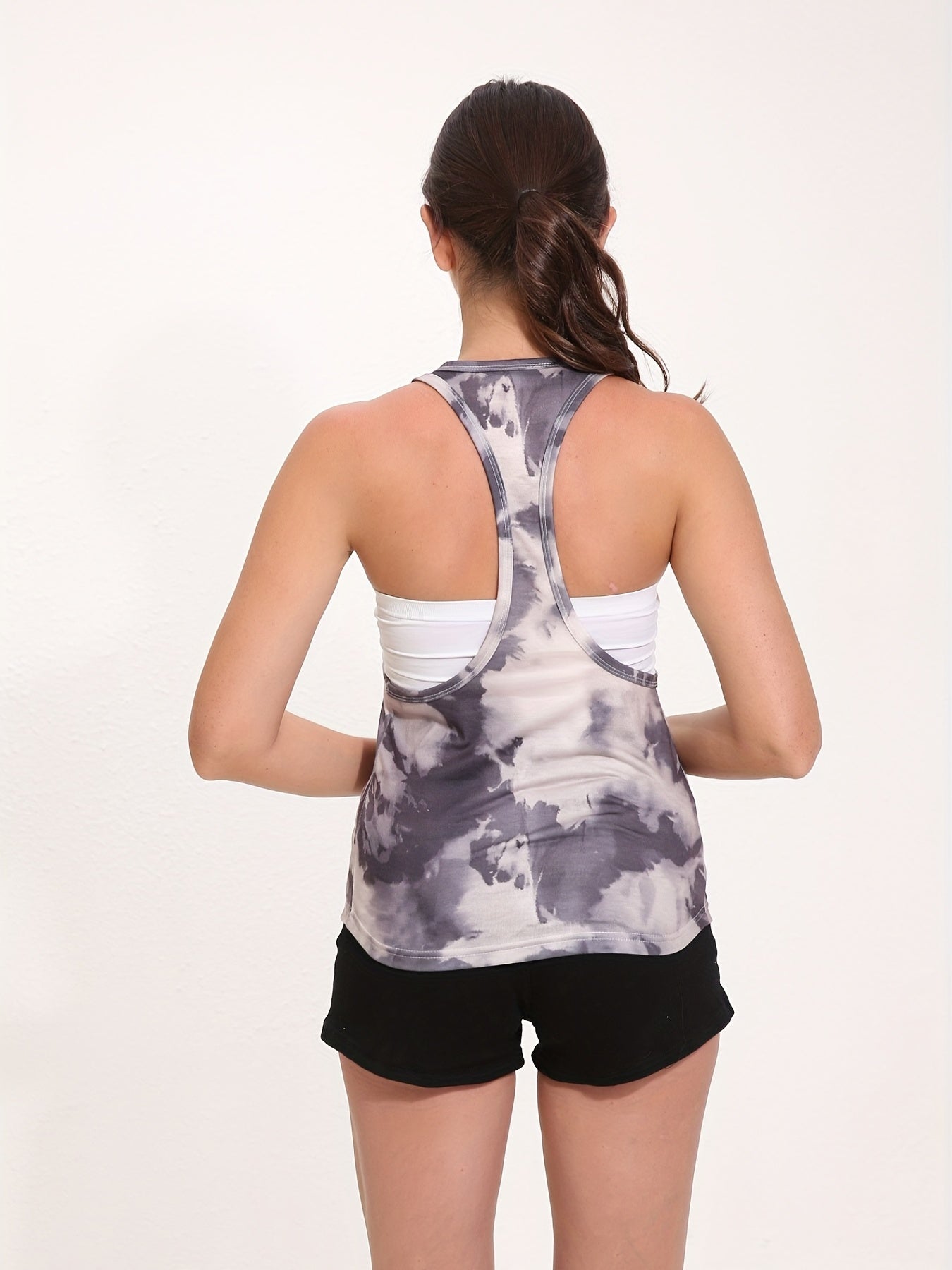 Women's Tie Dye Sleeveless Tank Top