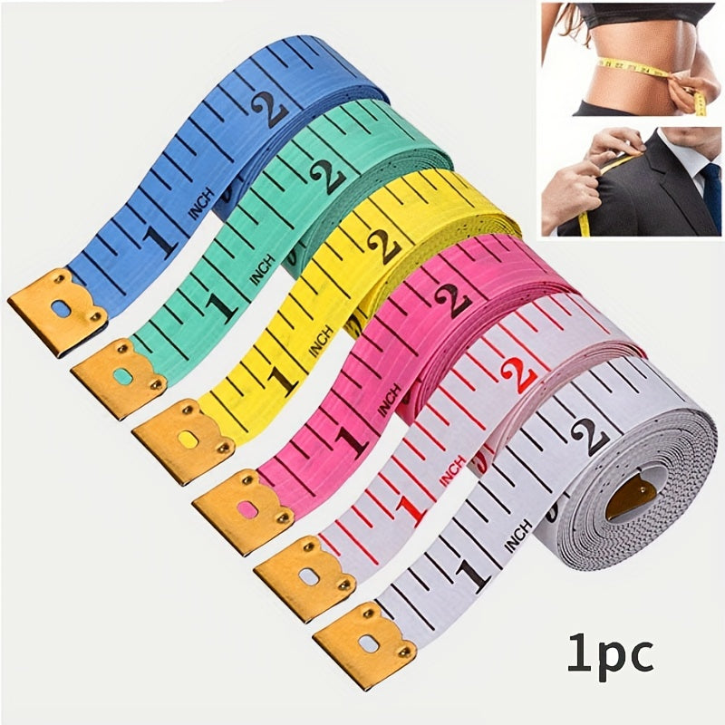 60inch Measuring Ruler Sewing Tailor Tape Measure Soft Random