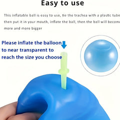 Inflatable Bubble Ball TPR Water Filled Pat Ball for Outdoor Fun