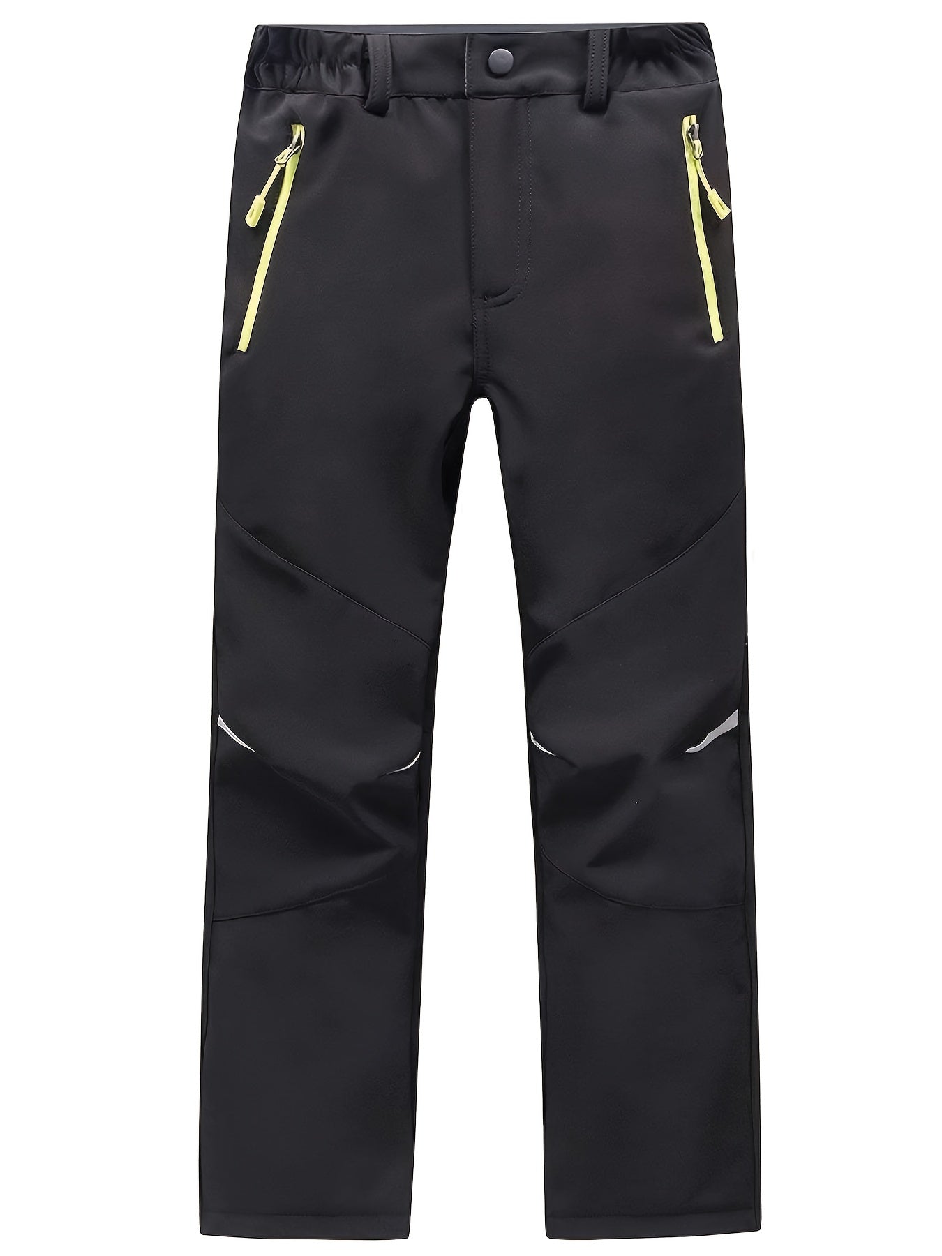 Kid's Windproof Fleece Outdoor Pants for Hiking