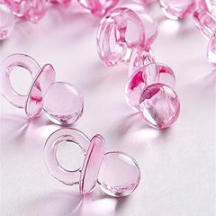 50pcs Mini Pacifier Party Decoration Plastic Pellets