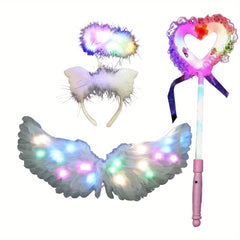 Light Up Feather Wings Fairy Wings Halloween Costume