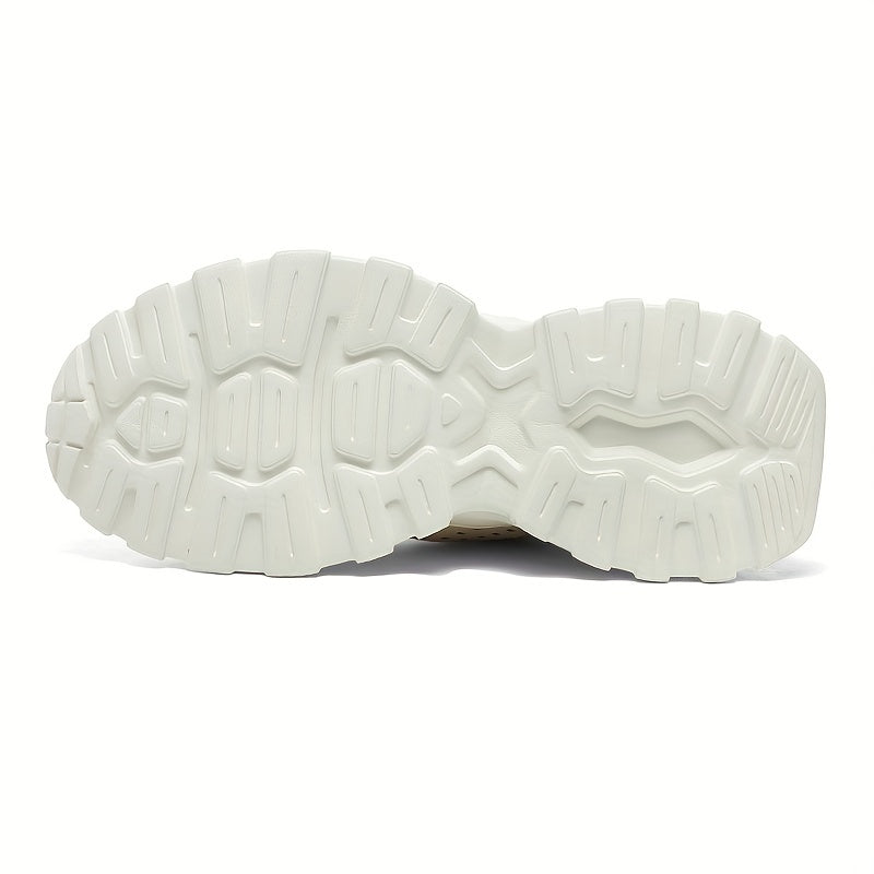 Men's Breathable Chunky Sneakers for Jogging Gym