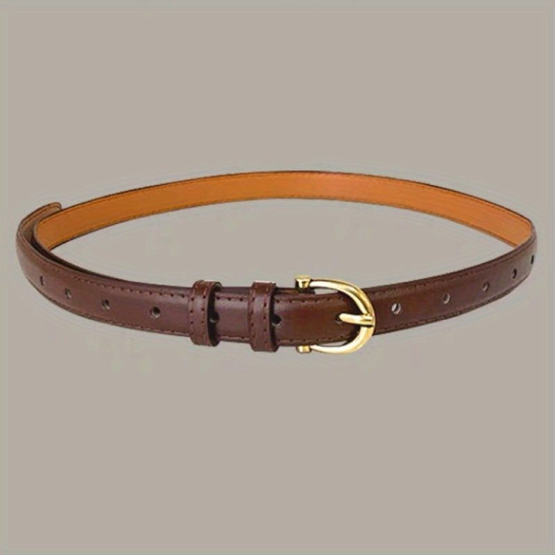 Men's PU Leather Belt Casual Daily Commuting Belt