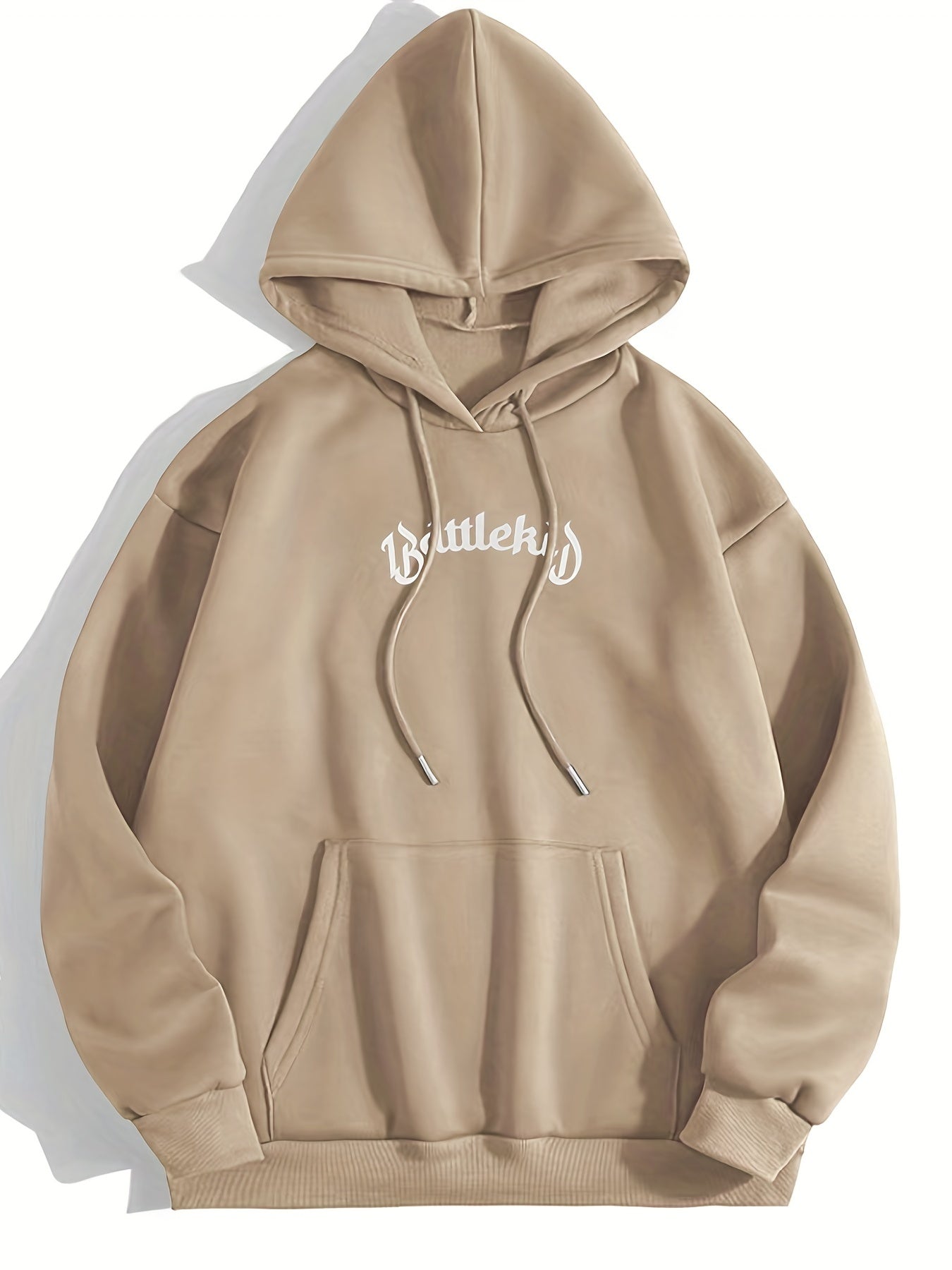 Kangaroo Pockets Hoodie Casual Long Sleeve for Women