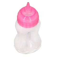 18" Doll Accessory Set Plastic Baby Bottle, Drinking Cup, Plate, Fork