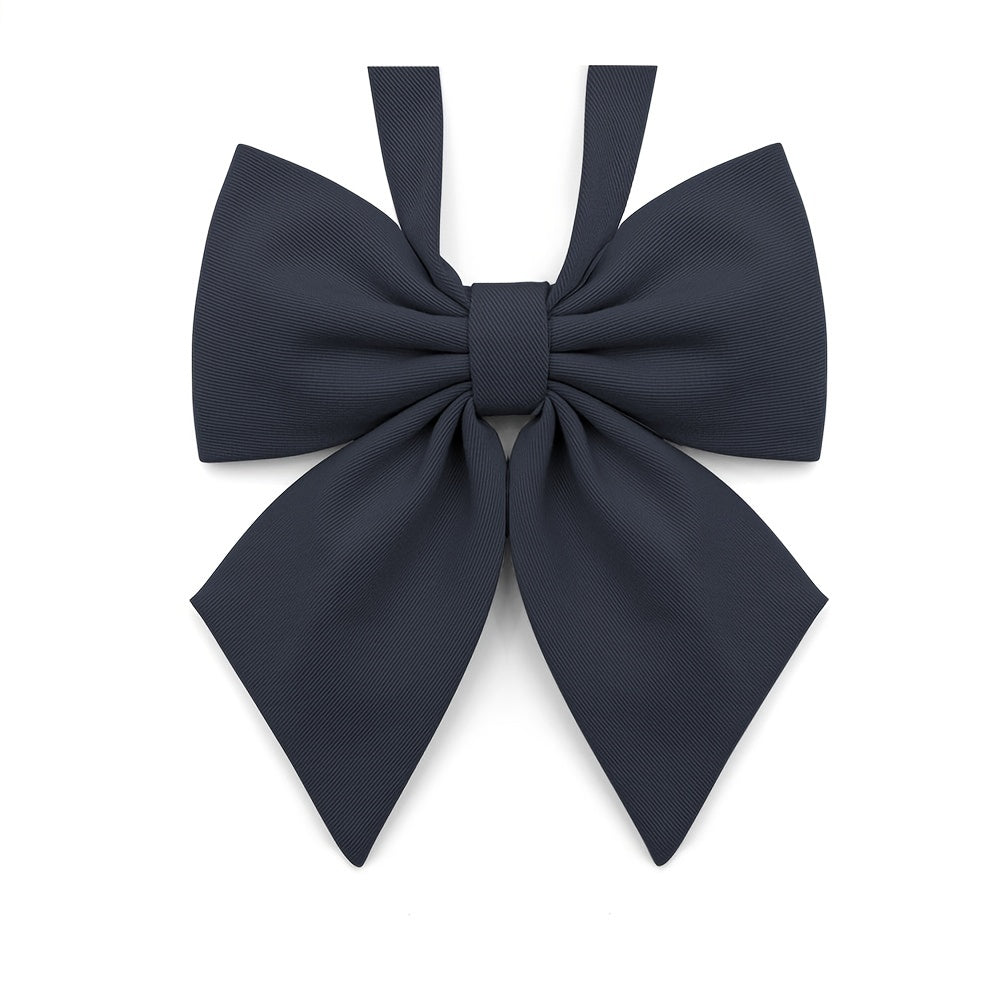 Solid Ladies Bow Tie Pre-tied Adjustable Bow Tie J K Cosplay