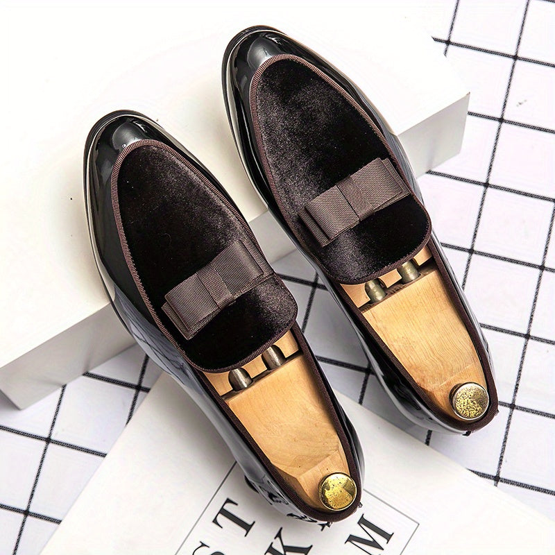 Men's Slip-on Leather Business Casual Shoes