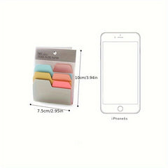 90 Sheets Packaging Index Convenience Store Sticky Notes