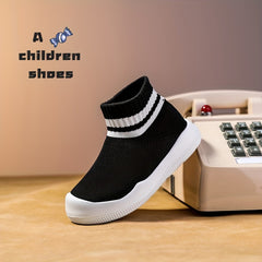 Baby Boys Slip On Sock Shoes Breathable Non Slip Walking Shoes