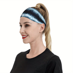 Men's Tie Dye Headband Polyester & Spandex Blend Adjustable Fit