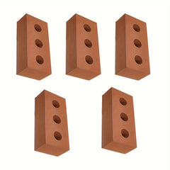 5pcs Foam Cinder Blocks for Kids Safe Non Toxic Brown Building Toys Home D