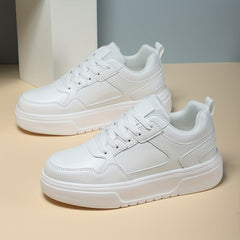 Women's Chunky Sneakers Wear Resistant Non Slip Flat Skate Shoes