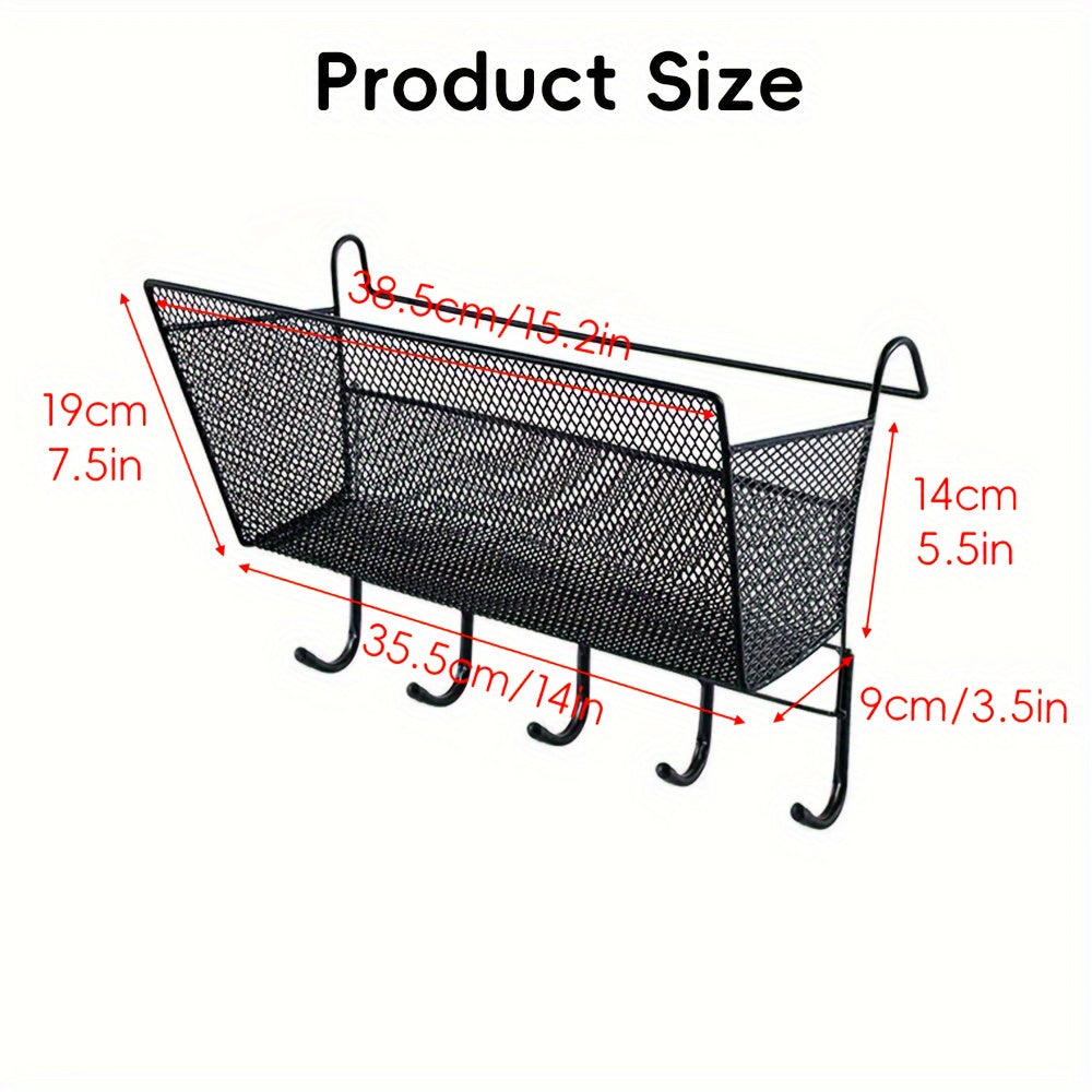 Bedside Storage Basket Dormitory Hanging Storage Kitchen Bedroom