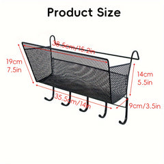 Bedside Storage Basket Dormitory Hanging Storage Kitchen Bedroom