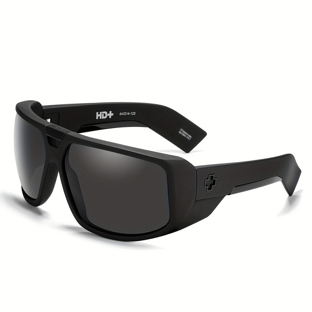 Big Frame HD Polarized Sunglasses Stainless Steel Hinge
