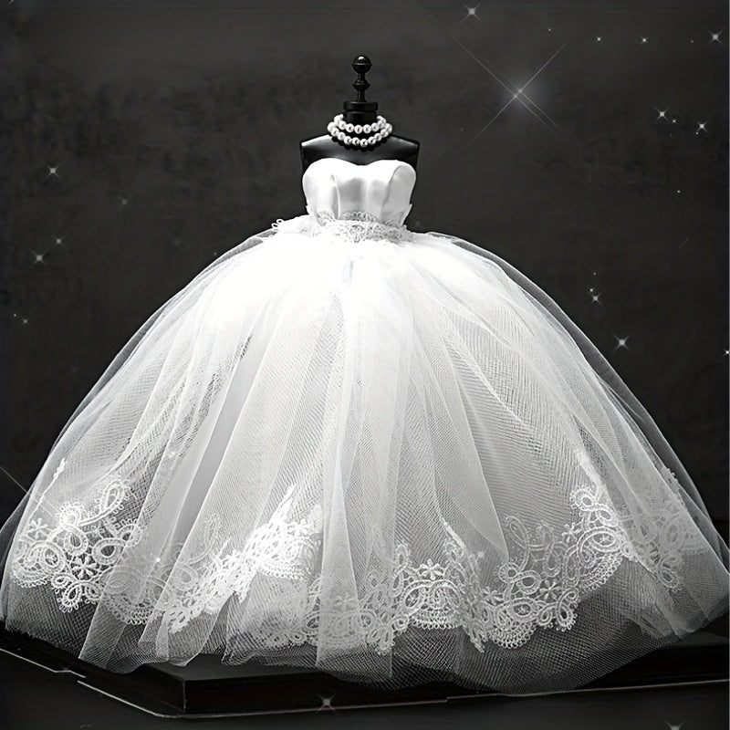 Princess Girl Wedding Dress Halloween Christmas Thanksgiving Gift Model