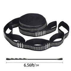 2pcs Hammock Straps Camping Tree Straps Set 198 12 Cm Long