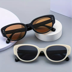 Street Style Sunglasses & Beige Eyewear Set