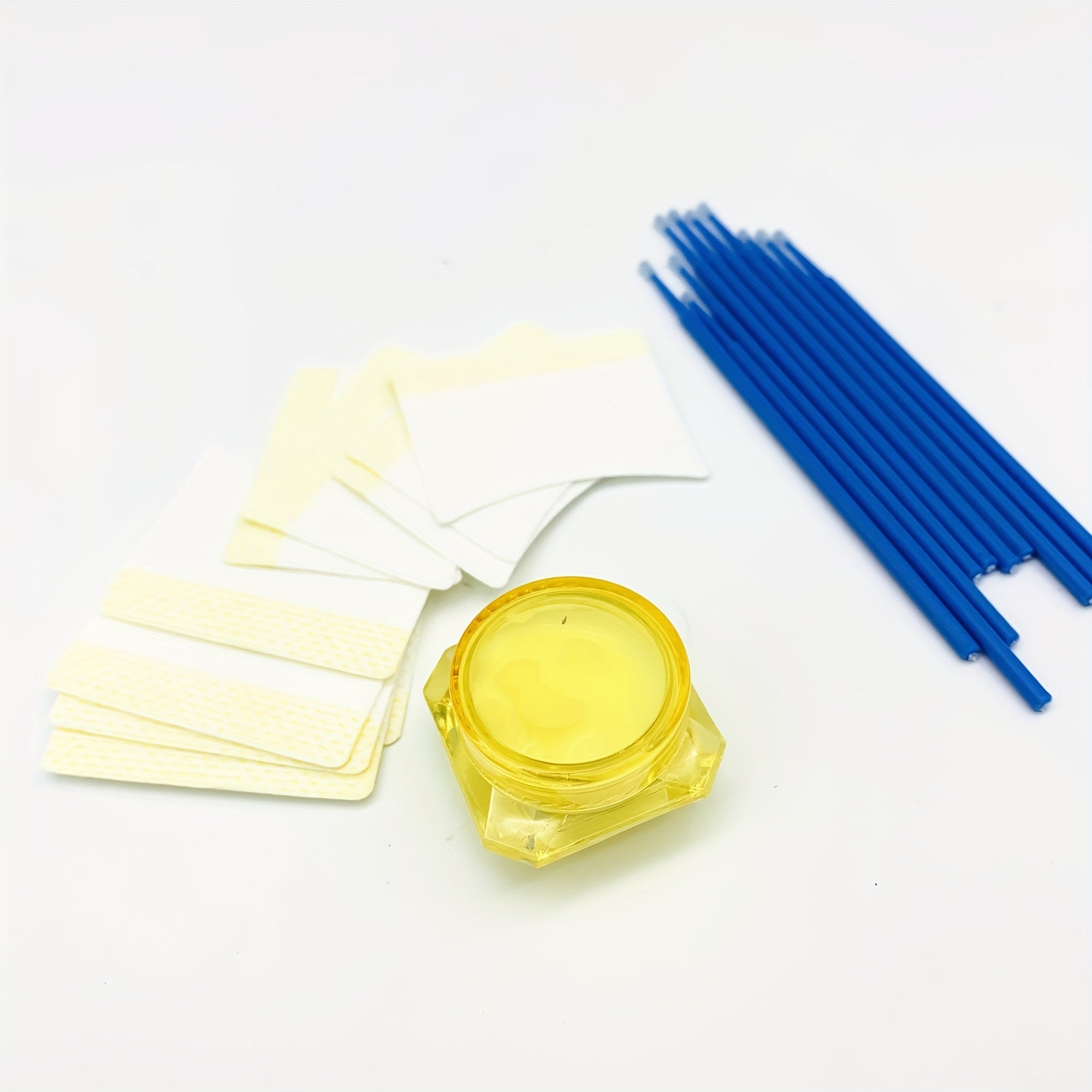 Eyelash Extension Remover Kit - Gentle Cream, Eye Pads, Micro Brushes