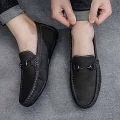 Men's Horsebit Loafer Shoes Slip On Casual Non-slip Shoes