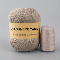 50g Mink Wool Cashmere Yarn - Medium Thick Hand Knitted Sweater Wool Ball