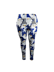 Dwarf Print Stretch Legging Medium Skinny Legging