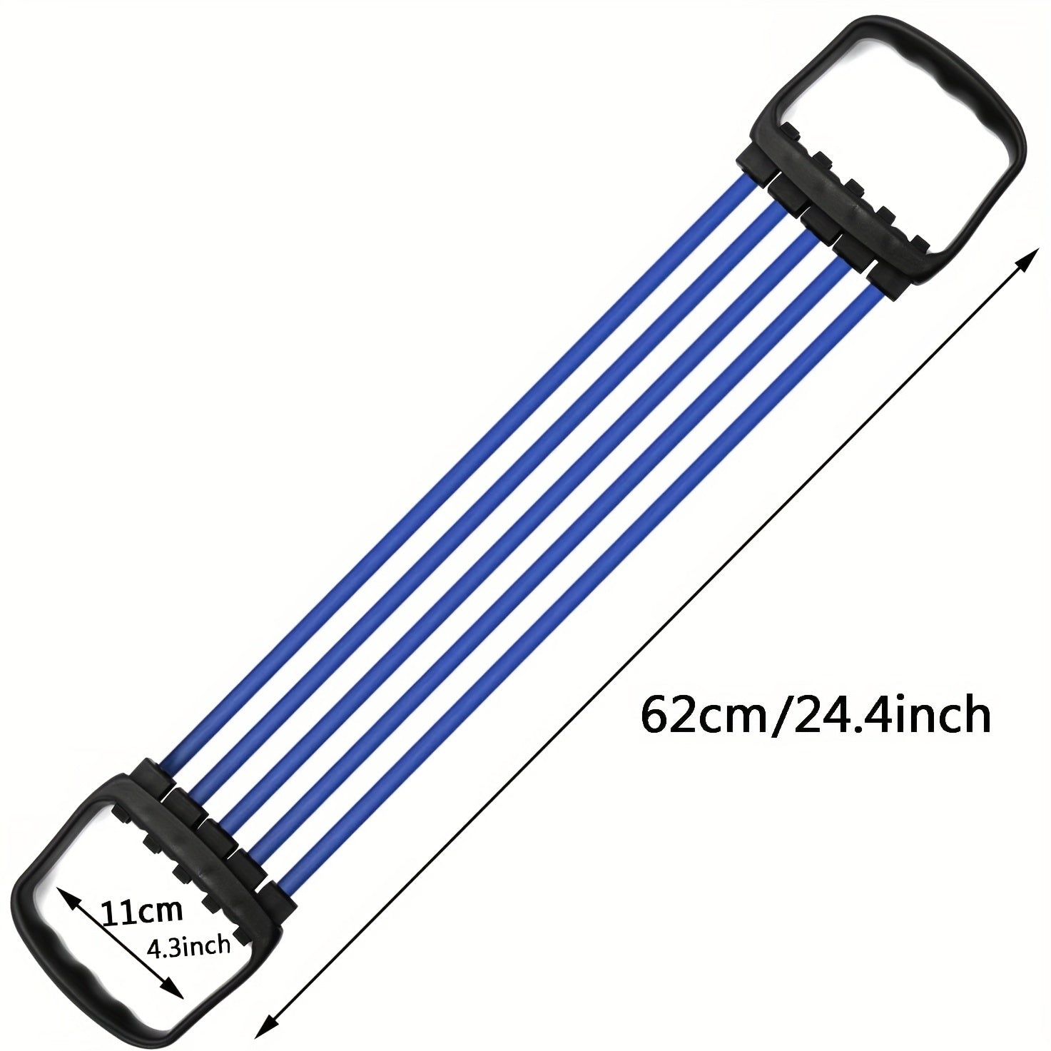 Adjustable 5 Band Chest Expander Full Body Workout Set for Strength Flexibility