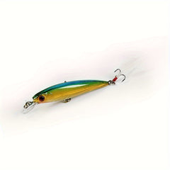 10pcs 7.2g Slow Sinking Wobbler Trolling Crankbait for Bass Carp Fishing